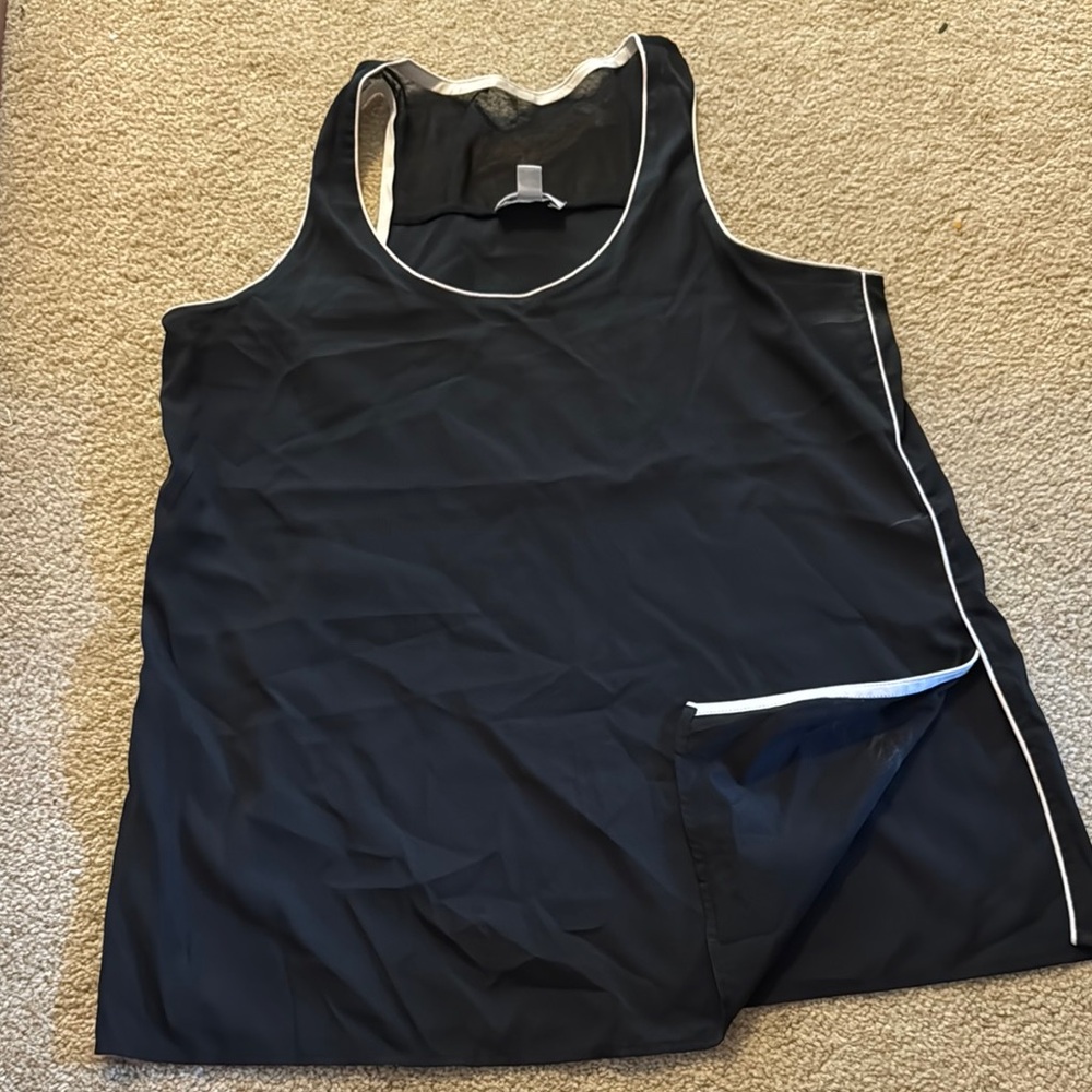 Calvin Klein Black Rash Guard Swimwear
